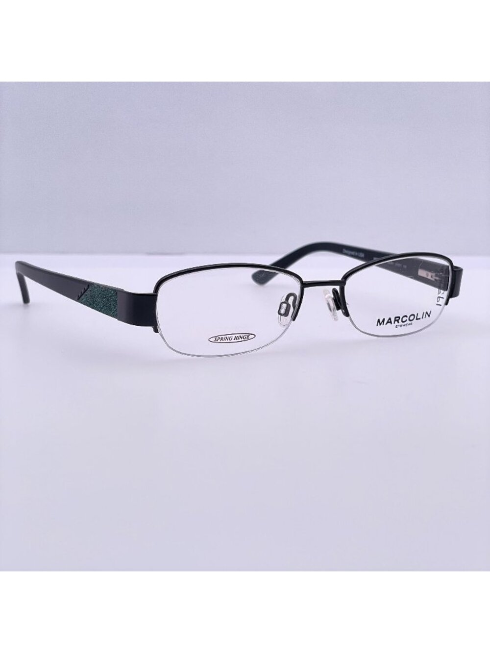 Marcolin Eyeglasses Eye Glasses Frames MA 7330 001 Erica 51-17-135